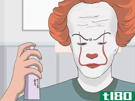 Image titled Do Pennywise Makeup Step 25