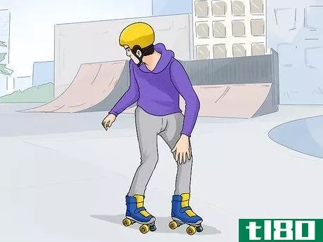 Image titled Do Tricks on Roller Skates Step 4