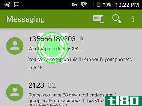 Image titled Delete Text Messages on Android Step 2