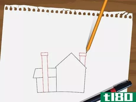 Image titled Draw a Haunted House Step 10