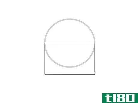 Image titled Draw a Football Helmet Step 2
