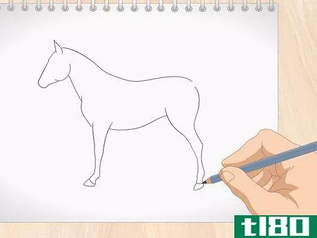 Image titled Draw a Simple Horse Step 10