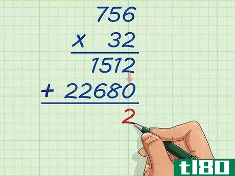 Image titled Do Long Multiplication Step 9