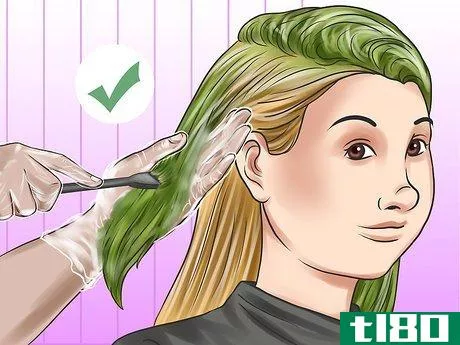 Image titled Dye Your Hair Green Step 7
