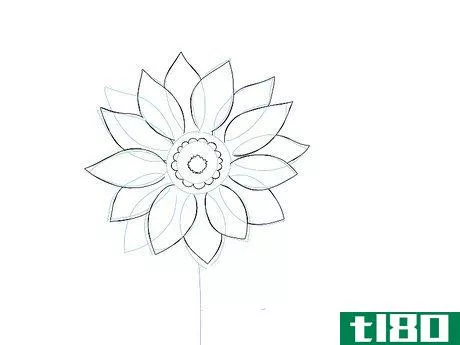 Image titled Draw a Flower Step 6