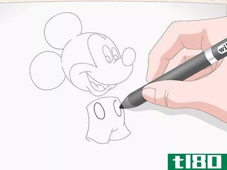 Image titled Draw Mickey Mouse Step 24