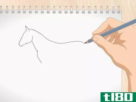 Image titled Draw a Simple Horse Step 6