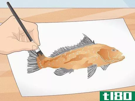 Image titled Do Gyotaku Fish Rubbing Step 22