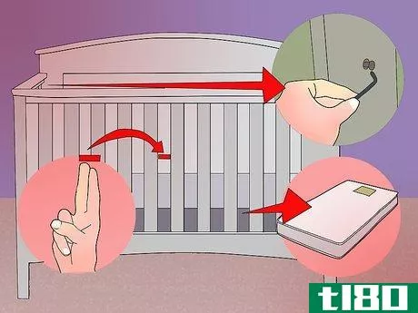Image titled Ensure Safe Use of a Baby Crib Step 2