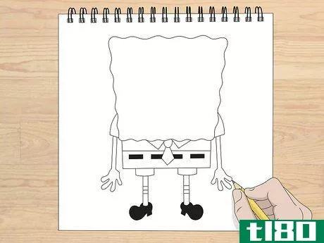 Image titled Draw SpongeBob SquarePants Step 8