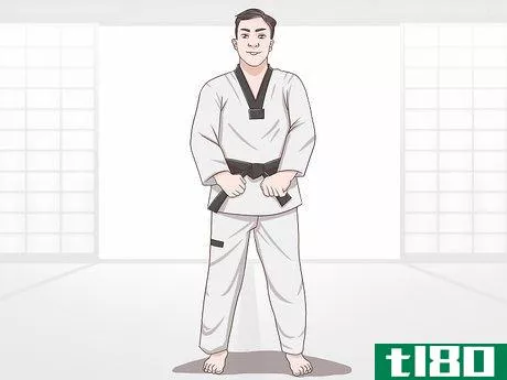 Image titled Execute Jump Kicks (Twio Chagi) in Taekwondo Step 12
