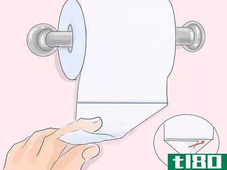 Image titled Fold Toilet Paper Step 7