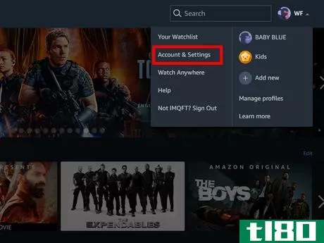 Image titled Amazon Prime Video; Settings.png