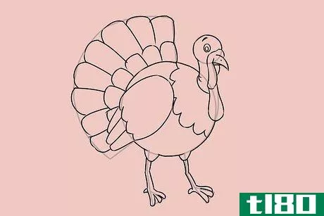 Image titled Draw a Turkey Step 10