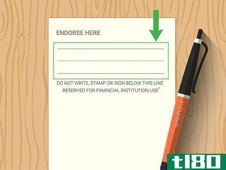Image titled Endorse a Check Step 3