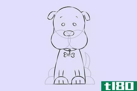 Image titled Draw a Cartoon Dog Step 7