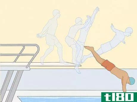 Image titled Do a Swan Dive From the Side of a Swimming Pool Step 9