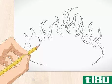 Image titled Draw Flames Step 10