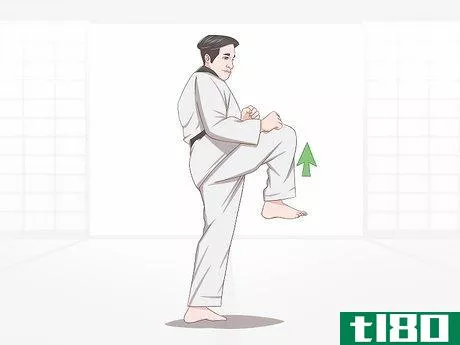 Image titled Execute Jump Kicks (Twio Chagi) in Taekwondo Step 20