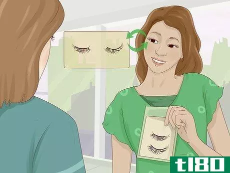 Image titled Fix Eyelash Extensions That Are Too Long Step 1