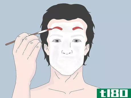 Image titled Do Joker Makeup Like Joaquin Phoenix Step 6