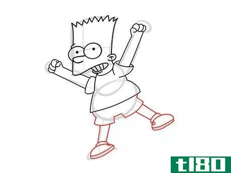 Image titled Draw Bart Simpson Step 36