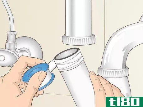 Image titled Fix a Leaky Sink Drain Pipe Step 6