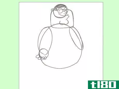 Image titled Draw Peter from Family Guy Step 4