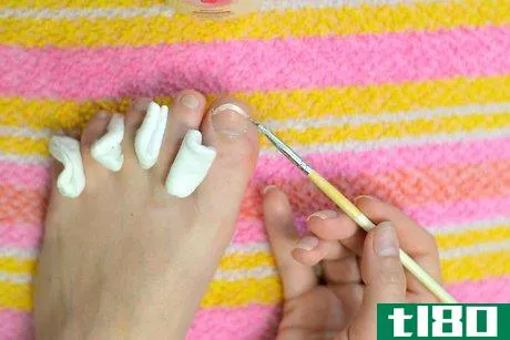 Image titled Do a French Pedicure Step 9