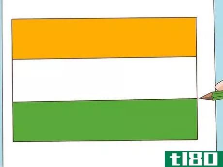 Image titled Draw the Indian Flag Step 4
