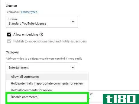 Image titled Disable Comments on Videos on YouTube Step 22