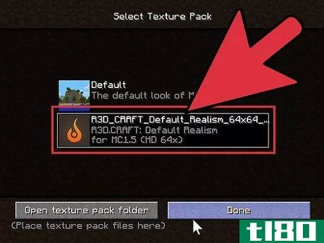 Image titled Download a Texture Pack in Minecraft Step 7