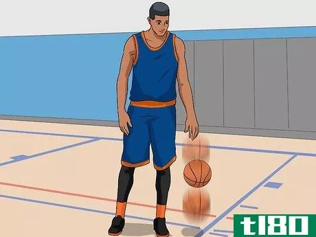 Image titled Do a Euro Step Layup (Basketball) Step 1