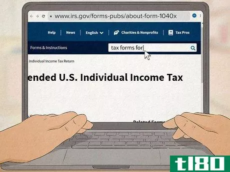 Image titled Fill Out a US 1040X Tax Return Step 3