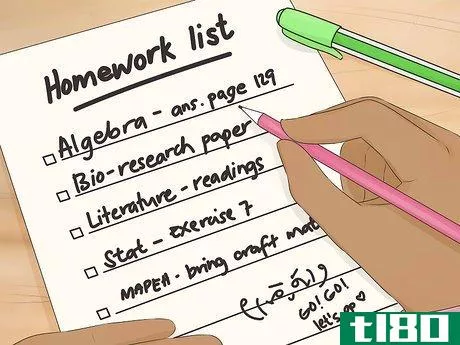 Image titled Do Homework Step 1