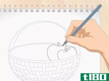 Image titled Draw a Basket of Fruit Step 7