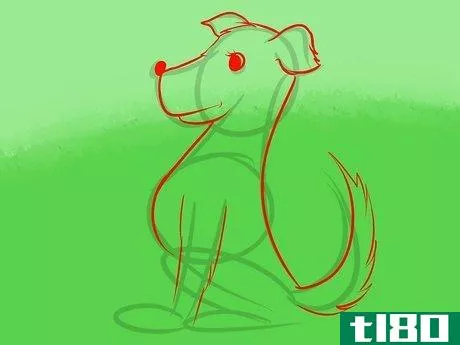 Image titled Draw a Cartoon Dog Step 11