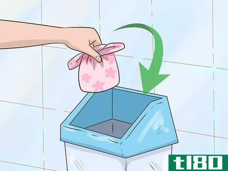Image titled Dispose of Sanitary Pads Step 9