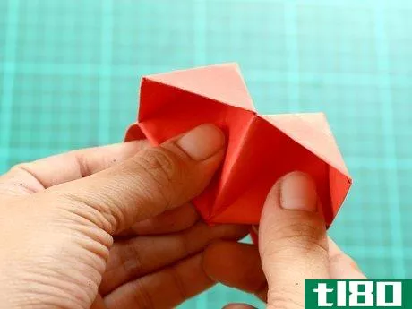 Image titled Fold a Simple Origami Flower Step 8
