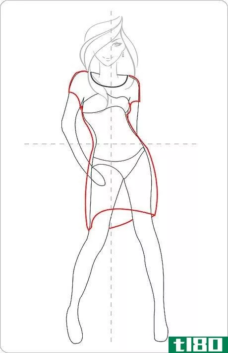 Image titled Draw a Cute Dress Step 5