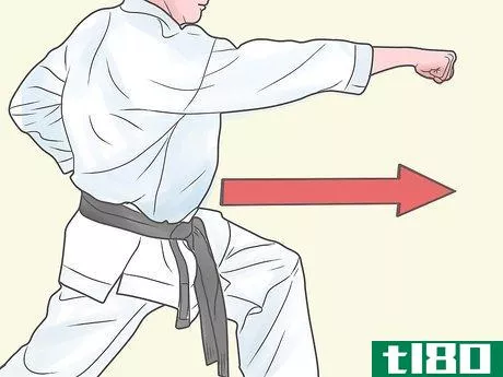 Image titled Do a Karate Punch in Shotokan Step 7