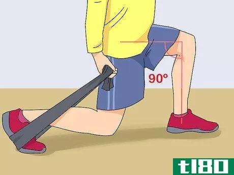 Image titled Do Bicep Curl Resistance Band Exercises Step 11