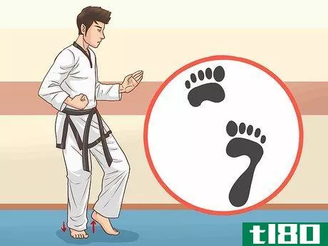 Image titled Get Better in Tae kwon do Poomsae Step 4