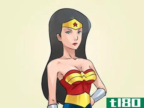 Image titled Draw Wonder Woman Step 9