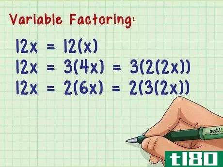 Image titled Factor Algebraic Equations Step 2