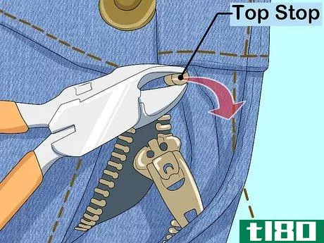 如何修好牛仔裤拉链(fix a jean zipper)