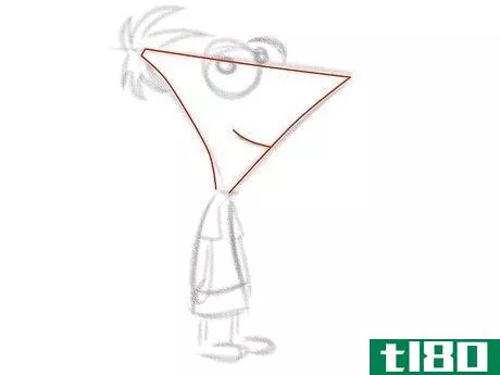 Image titled Draw Phineas Flynn from Phineas and Ferb Step 9