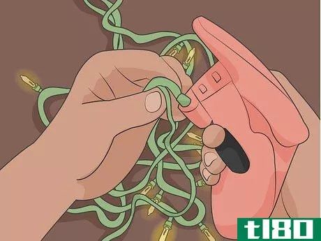 Image titled Fix Christmas Lights That Are Half Out Step 13