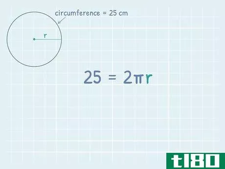 Image titled Find the Area of a Circle Using Its Circumference Step 2