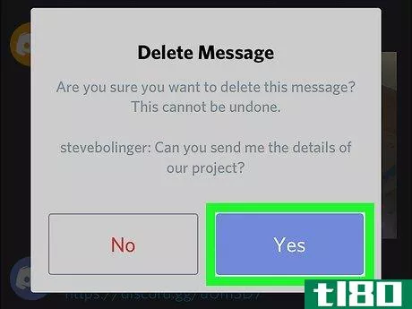 Image titled Delete a Direct Message in Discord on iPhone or iPad Step 6